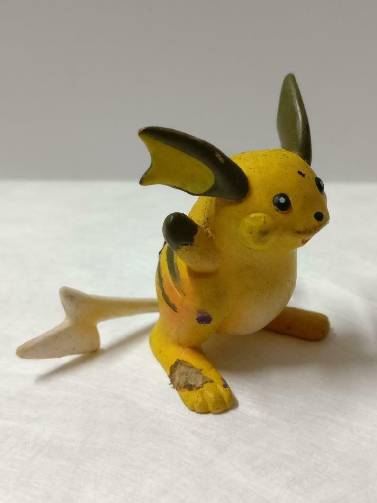 Japan Nintendo 任天堂 Tomy Pokemon Raichu 1.77" Mini PVC Toy Figure F/S FTY051 *15
