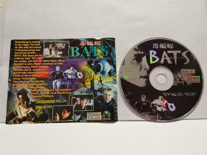 Horror Movie BATS Dina Meyer Lou Diamond 毒蝙蝠 Chinese Sub  Video CD 2x VCD CDS573