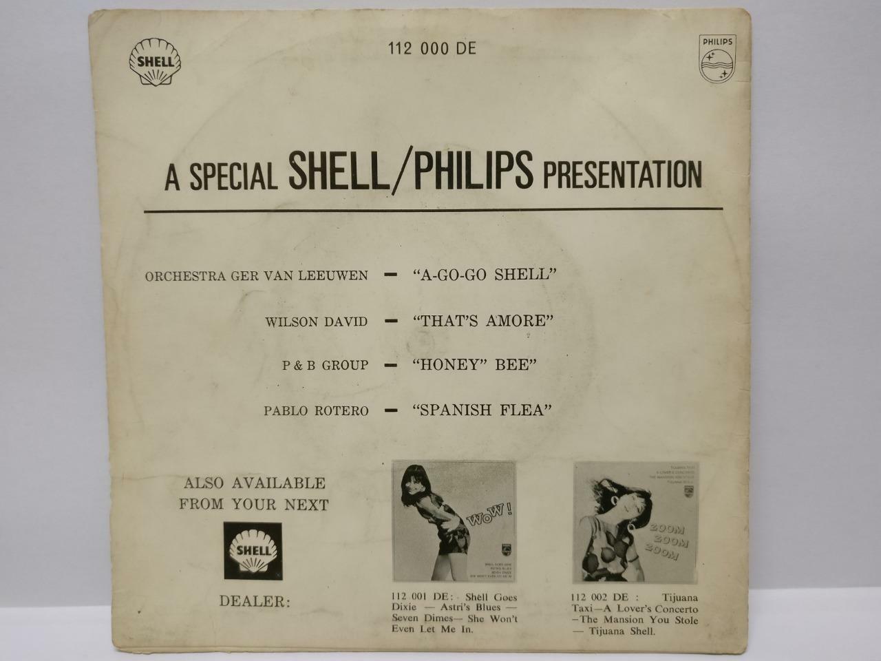 A Go Go Shell By The Moonglows & Honey Bee By His Mexican Brass Boys  7" EP 145