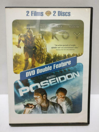 Troy & Poseidon Movie Brad Pitt Rare Singapore 2x DVD Eng Sub R3 (DVD064)