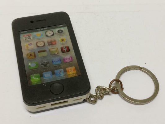 LP888 Vintage Miniature Handphone Mobile Phone Plastic Keychain Keyring F/S (B683)