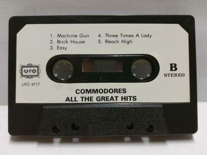 Commodores Three Times A Lady Mega Rare Singapore English Cassette CT540