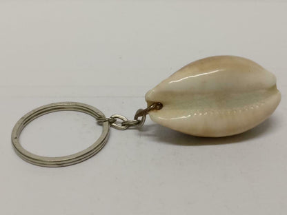 LP888 Rare Vintage Philippines Balicasag Seashell Art Crab Keychain Keyring F/S (B675)