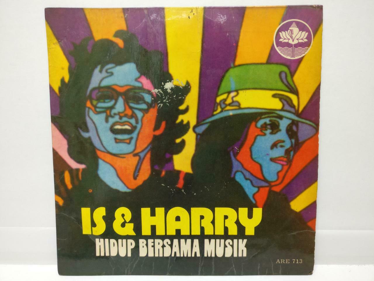 Indonesia IS & Harry & 2 Faces Band Haryanto Psych Garage Rare Malay EP 7" EP381