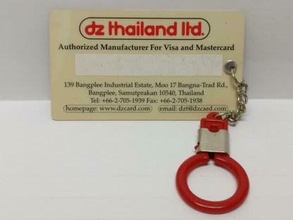 LP888 Thailand Visa MasterCard Plastic Advert Ad Dragon Boat Keyring Keychain F/S B819