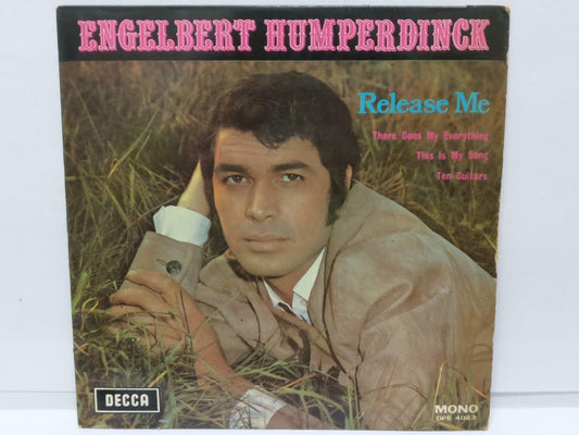 Englelbert Humperdinck Release Me Rare Singapore Only Decca 7" EP  (EP098)