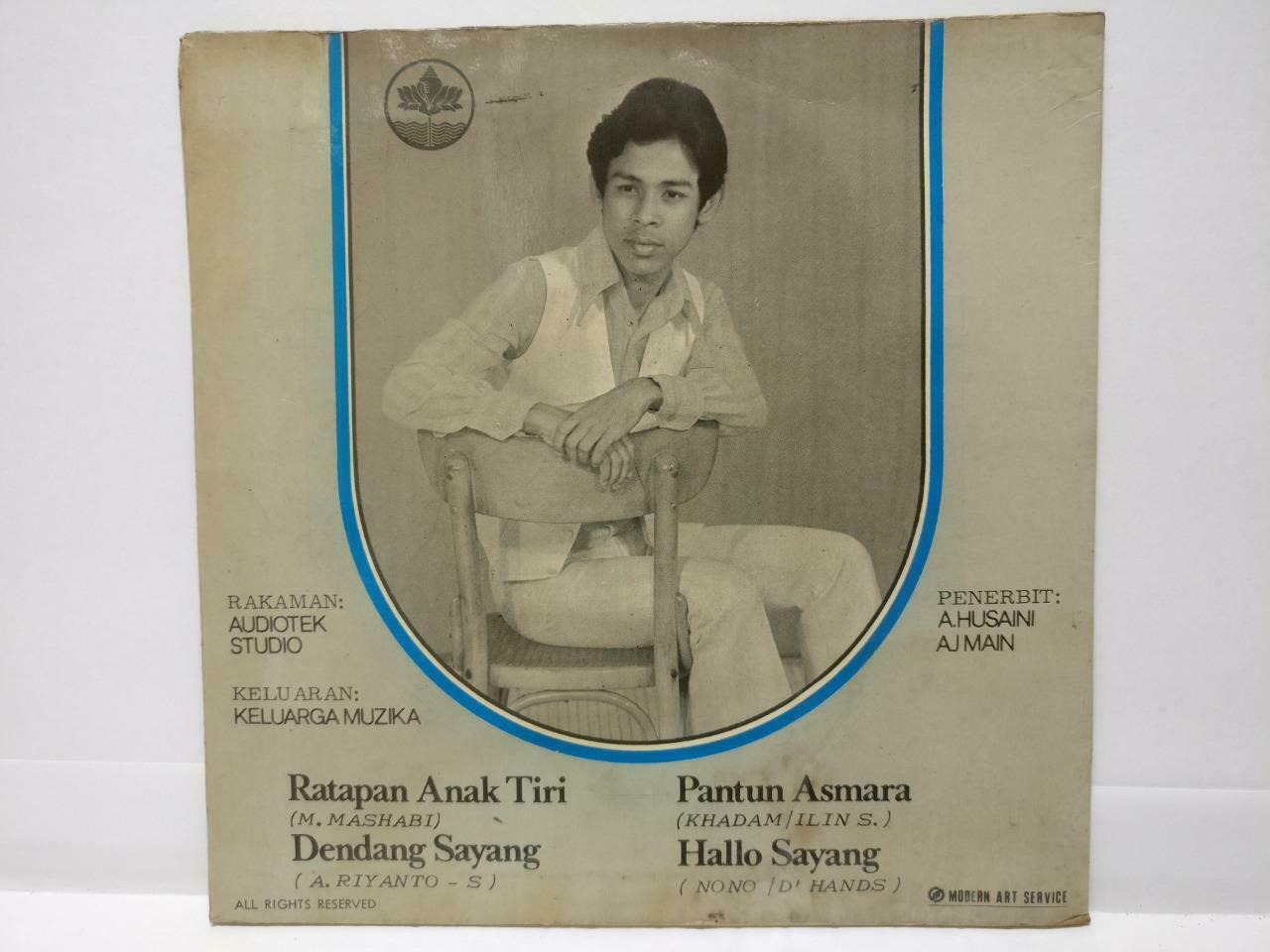 Singapore Alban De Souza Ratapan anak Tiri 1974 Rare Malay EP 7" (EP353)