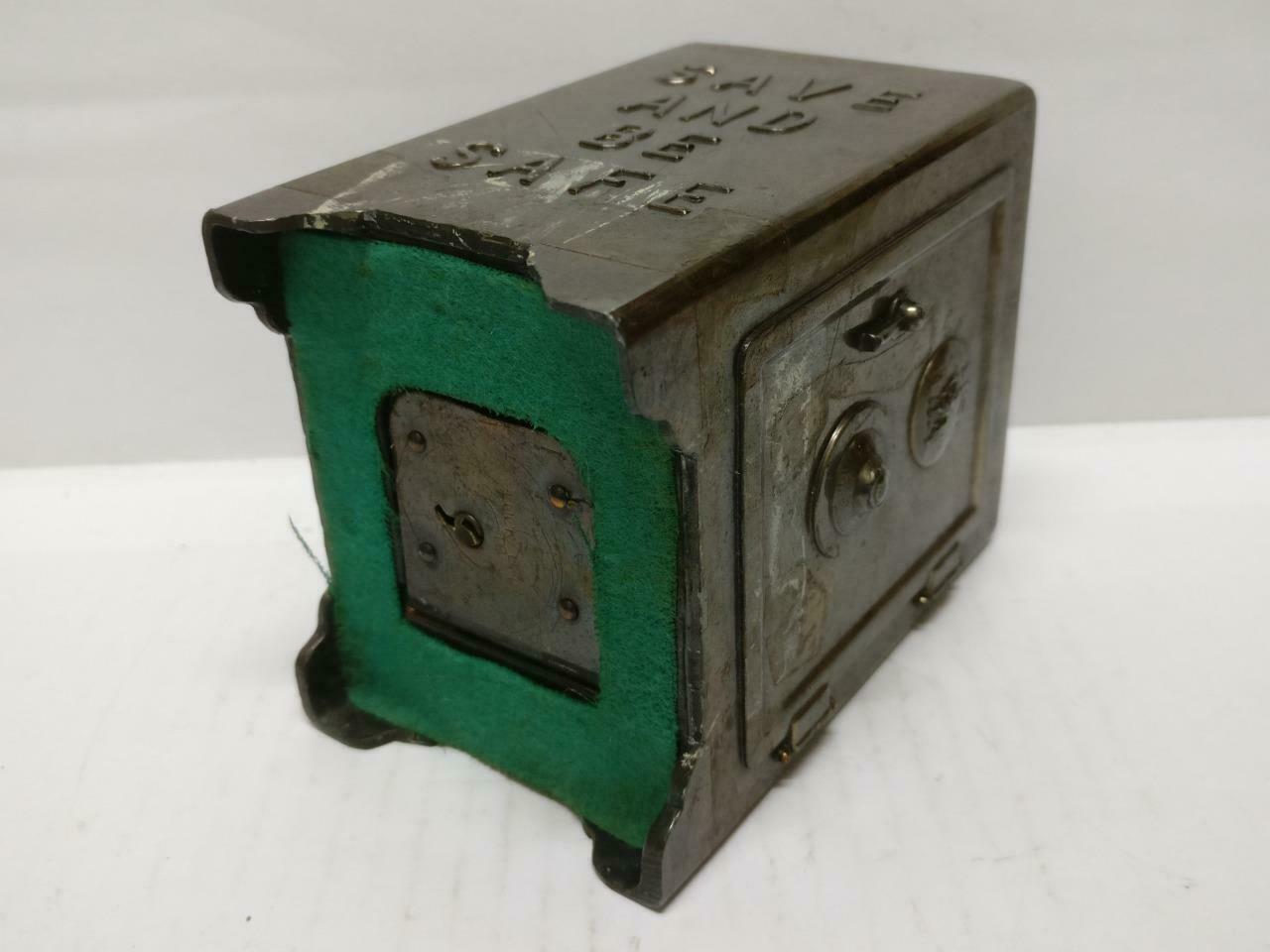 Rare 70's Vintage 崇僑銀行 Singapore Chung Khiaw Bank Coin Bank Bronze Safebox A1656
