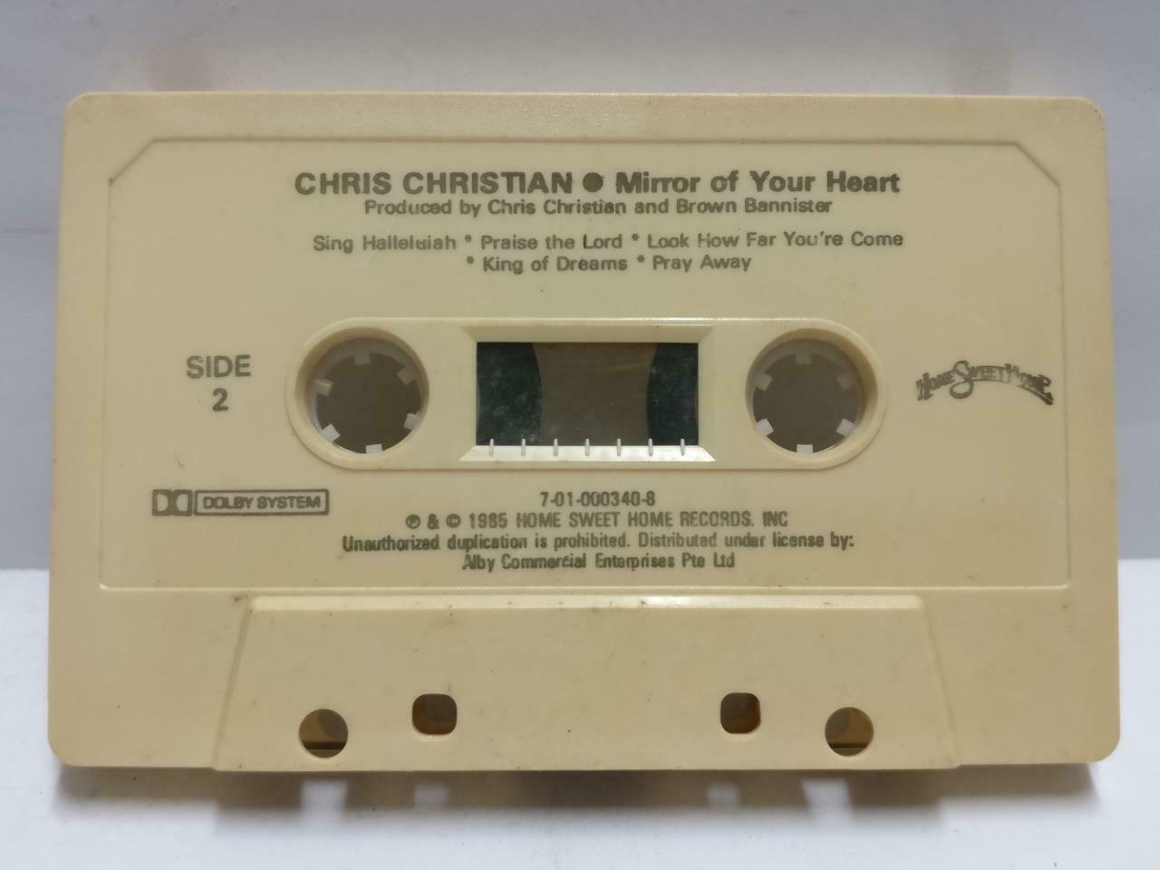 Chris Christian Worship Jesus God Songs 1985 Singapore English Cassette CT558