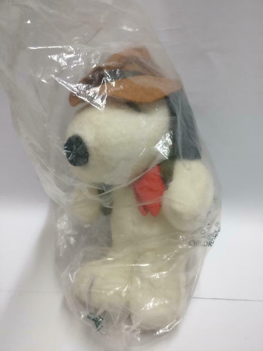 Singapore Airlines SIA Snoopy Camper Backpack 6" Plush Soft Toy F/S (PTY089)