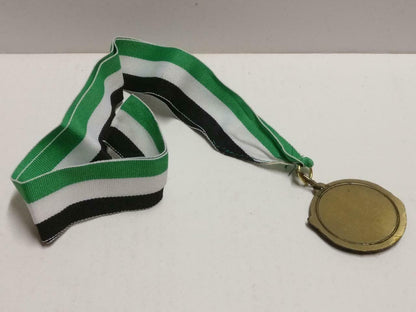Singapore School Basketball Bronze Medal With Ribbon Strap (C087)
