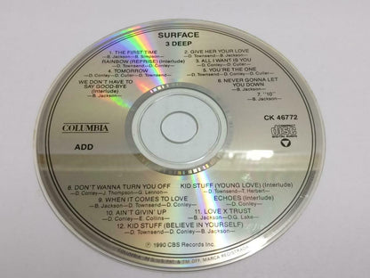 Surface 3 Deep 1990 English CD (CDS215)