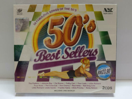 Sealed Various Artists Pat Boone Elvis Presley 2010 Rare Malaysia 2x CD (CD901)