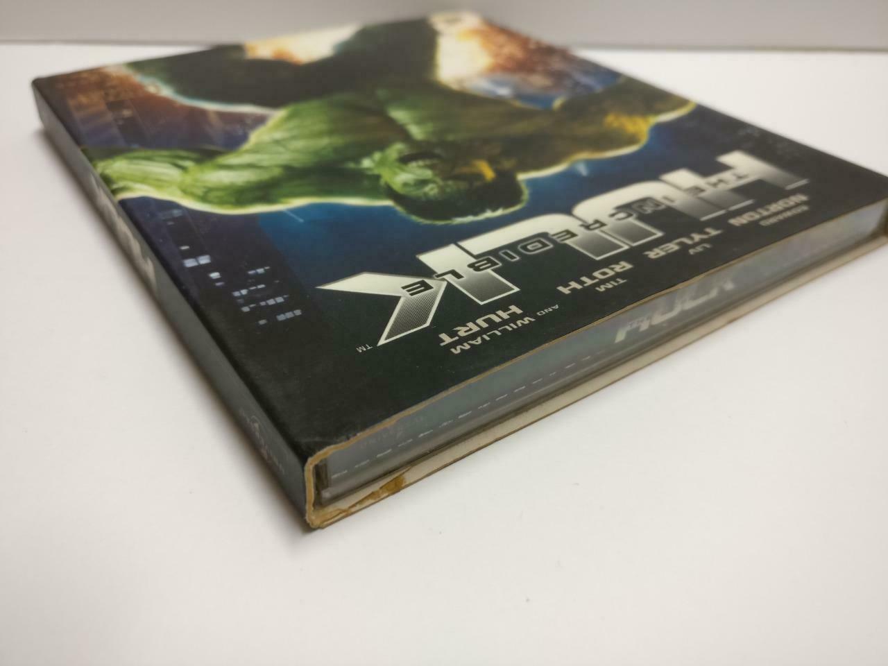 Marvel Movie The Incredible Hulk Edward Norton Singapore Video 2x VCD CD1120 D