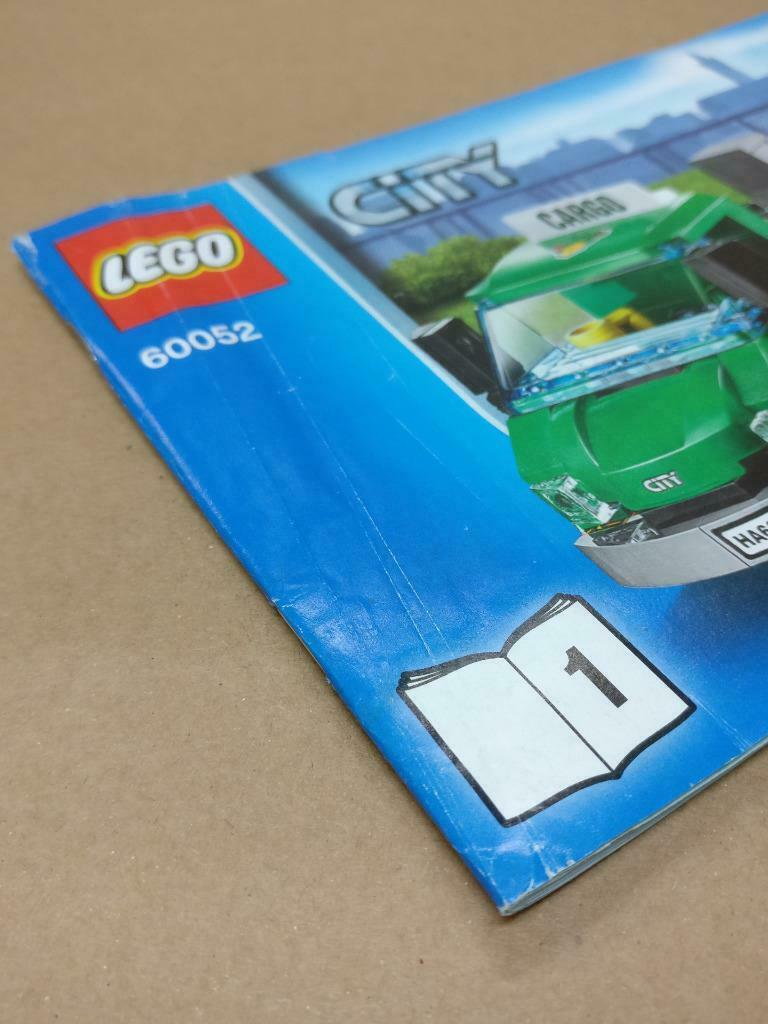 LEGO No. 60052 (1) City Cargo Manual Instructions Catalog Booklet (LG020)