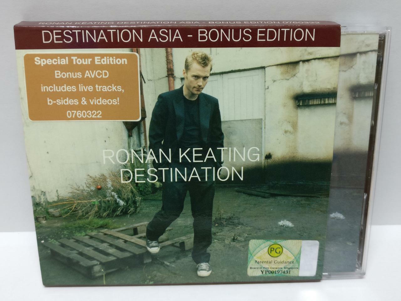 LK888 BOYZONE Ronan Keating 2002 Rare Singapore CD + Bonus AVCD (07603) (CD493)