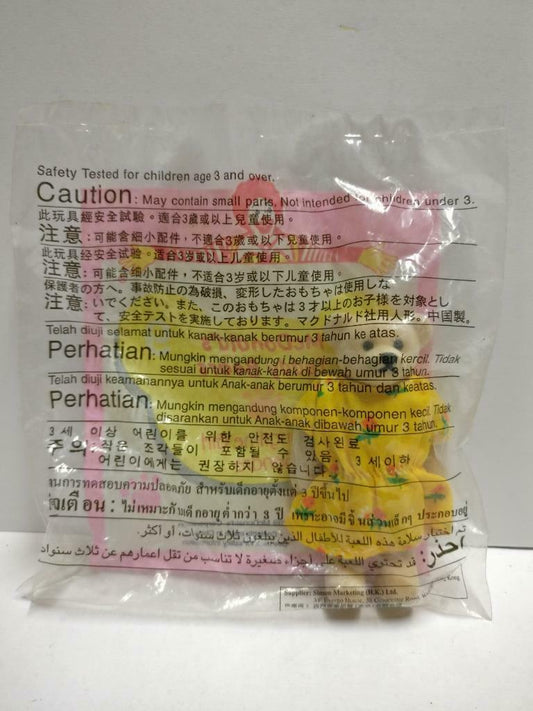 Sealed McDonald's Happy Meal Teddy Bear Girl Sandra 1999 Toy Malaysia F/S PTY185