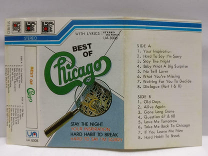 Best Of Chicago Stay The Night Mega Rare Singapore English Cassette CT521