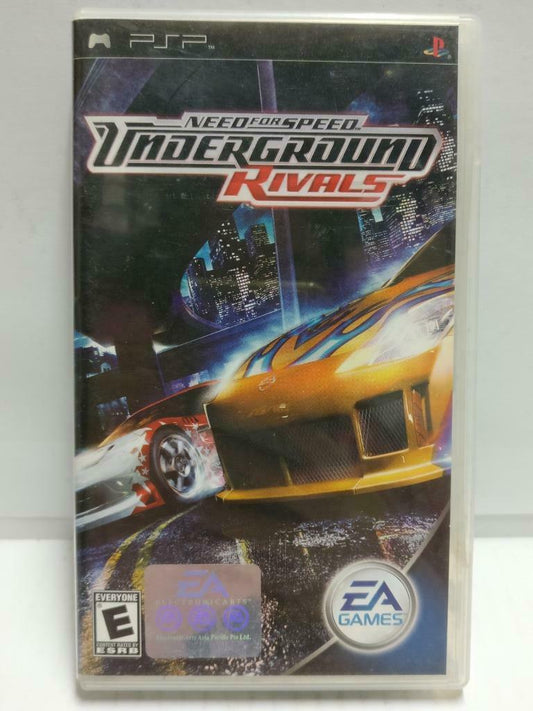 PSP Need For Speed Underground Rivals 2005 With Booklet Japan Game Disc (GA345)