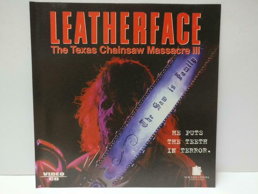 Horror Movie Leatherface 3 Kate Hodge Will Butler Singapore Video 2x VCD CDS565