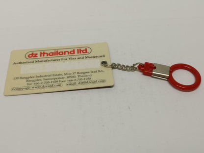 LP888 Thailand Visa MasterCard Plastic Advert Ad Dragon Boat Keyring Keychain F/S B819