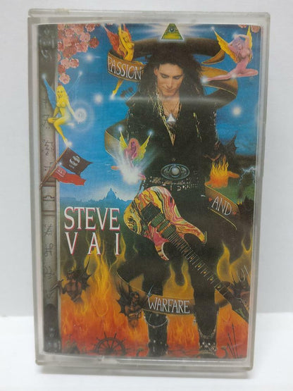 Steve Vai Passion & Warfare 1990 Rare Singapore Cassette (CT183)