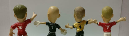 CALTEX Manchester United David Beckham Michael Owen Figure x4 Lot F/S FTY003 *F
