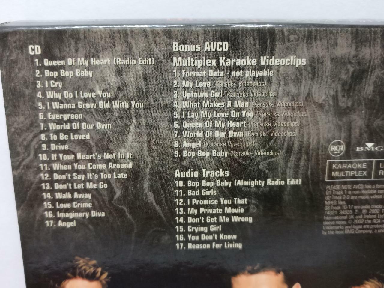 LK888 Westlife World Of Our Own 2002 Rare Singapore CD + AVCD (743219) (CD569)