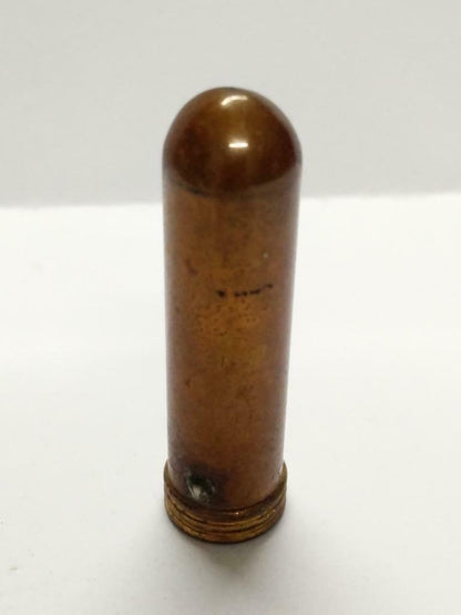 LP888 Vintage Old Used Empty Bronze Lipstick Case (B600)