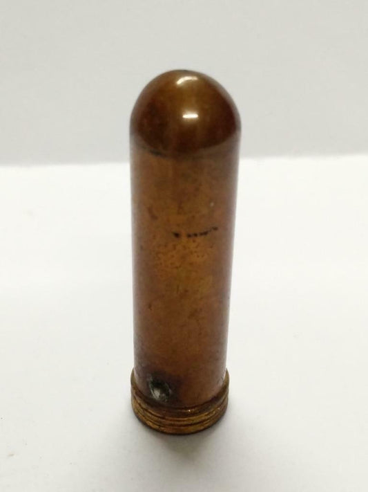 LP888 Vintage Old Used Empty Bronze Lipstick Case (B600)