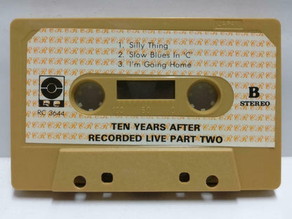 Ten Years After Recorded Live Part 2 Mega Rare Singapore English Cassette CT515