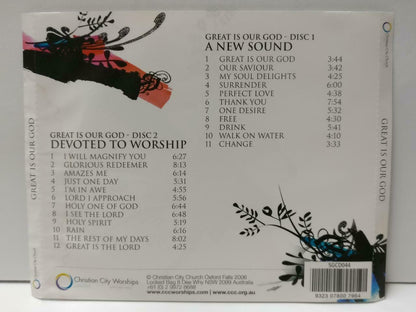 Christian City Church Great Is Our God Faith Worship Australia 2x CD CDS522