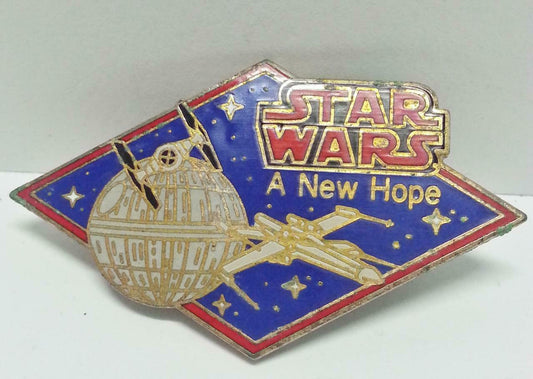 Rare Vintage 1994 Star Wars A New Hope Space Pin Badge F/S (B096)