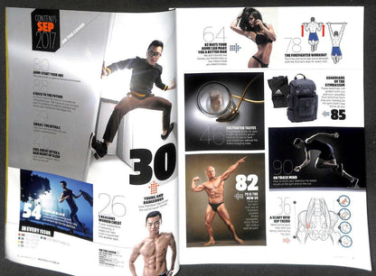 Singapore Men's Health Magazine 6 Pack Macho Man Beefcake Sexy Bikini Girls M039