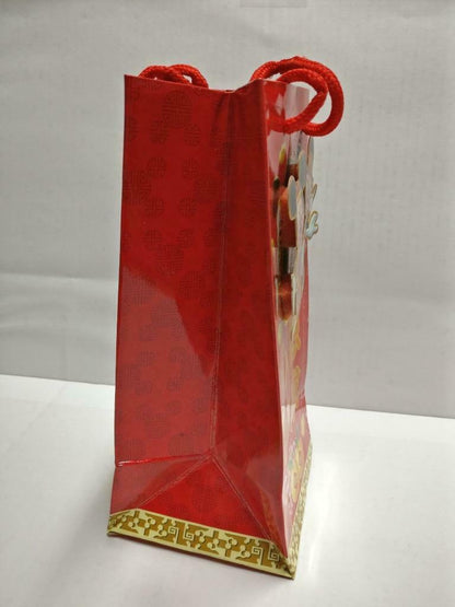 Chinese New Year Chinese Tangerines Mickey Paper Bag Carrier - 1pcs (AC395)
