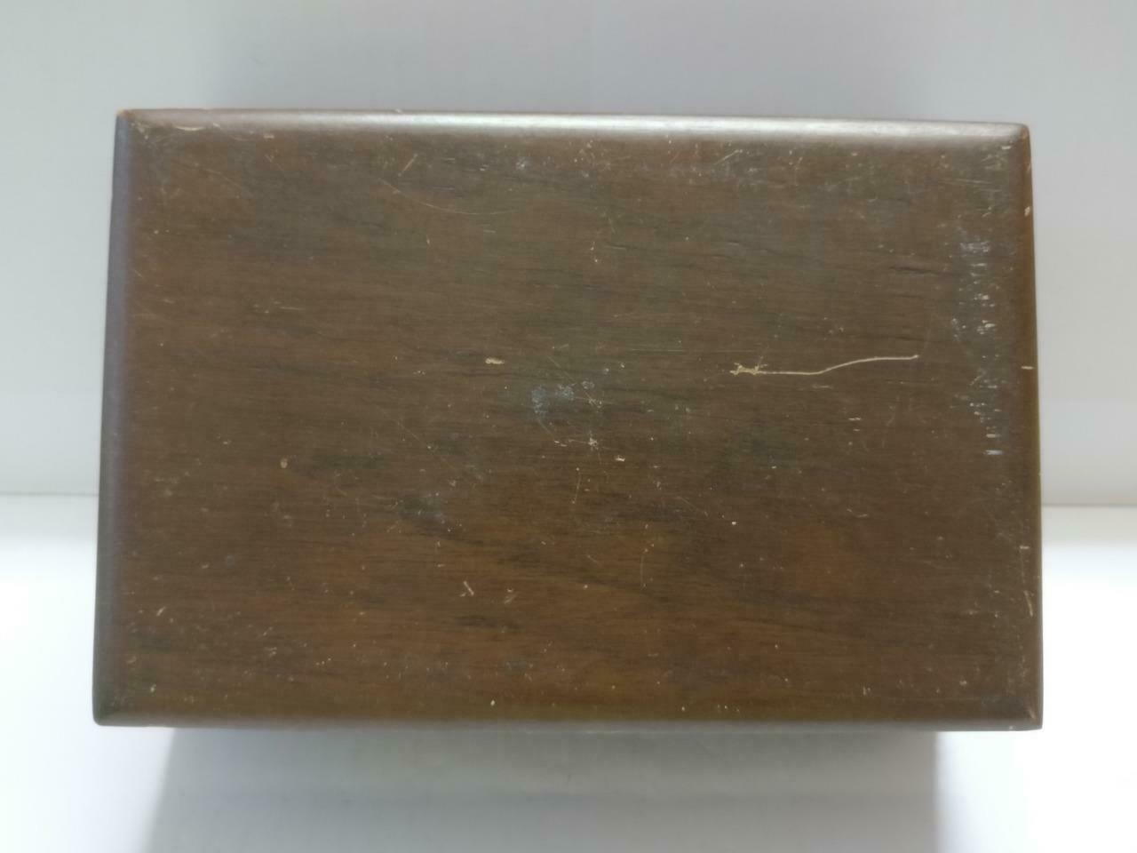 Rare Vintage Titoni Watch Wooden Empty Box Cosmo-99 (BX024)