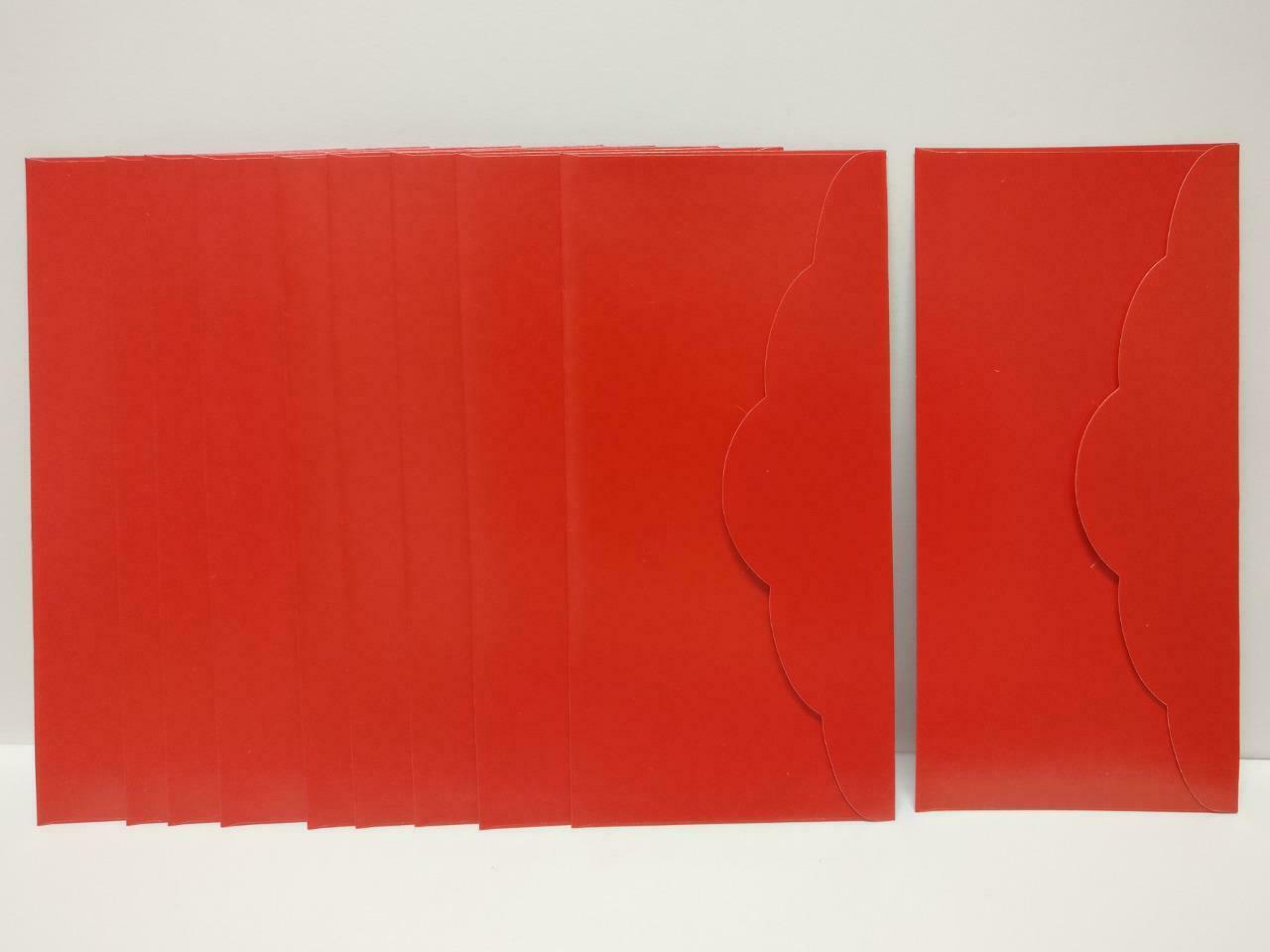 Chinese New Year Birds CNY Red Packet Money Paper Envelope x Lot of 10 (P1027)