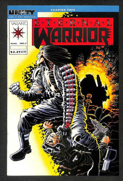 Valiant UNITY Eternal Warrior August No. 1 Animation Cartoon Comic Book (A1739)