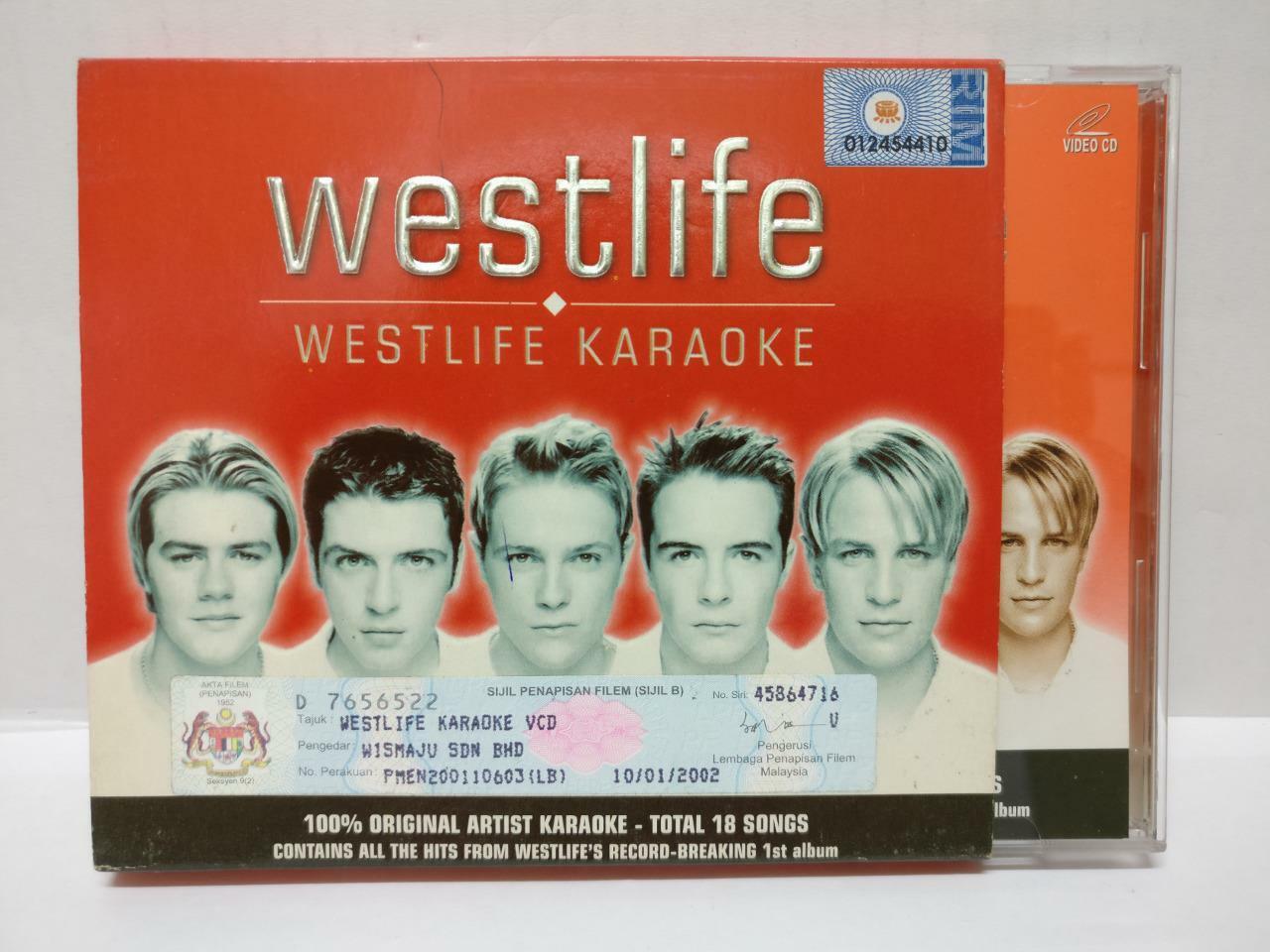 LK888 Westlife Rare 2001 Malaysia Karaoke VCD (743218) (CD381)