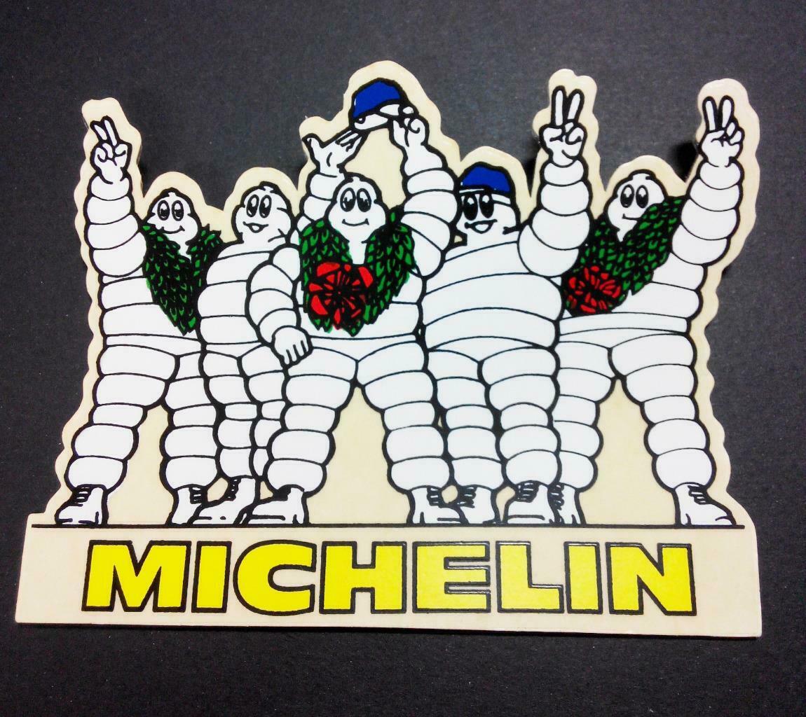 Vintage 80’s Sticker Michelin Group Sticker 120mm x 90mm  F/S (A1118)