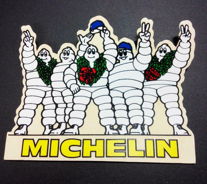 Vintage 80’s Sticker Michelin Group Sticker 120mm x 90mm  F/S (A1118)