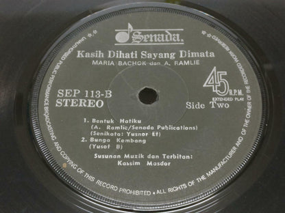 Malay Maria Bachok & A.Ramlie & Muzik Terbitan Singapore 7" EP 45 RPM (EP337)