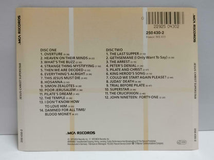 Jesus Christ Superstar Movie OST 1973 Rare Germany English 2x CD (CDS257)