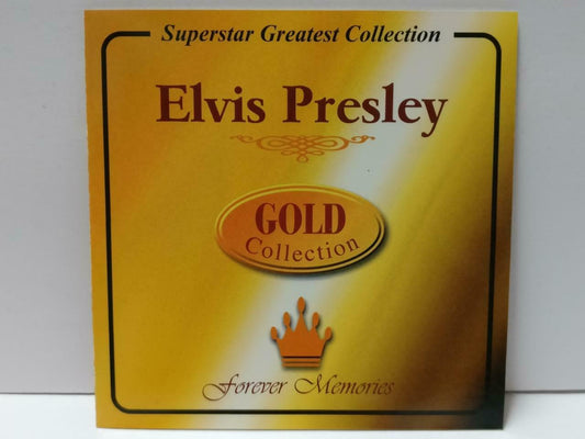Superstar Gold Collection Elvis Presley On Cover Only Rare Malaysia CD CDS513