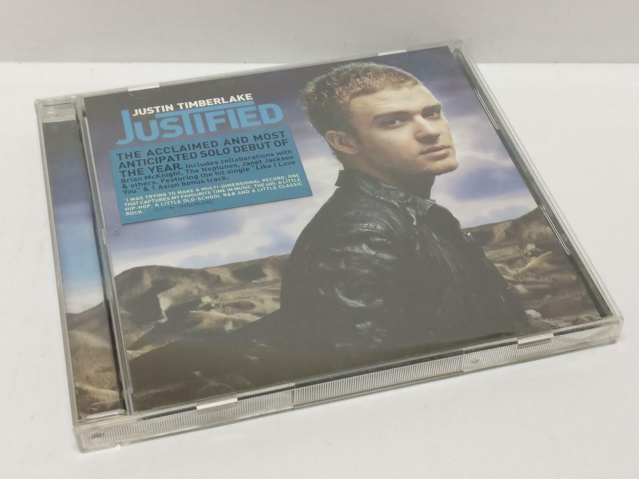 LK888 Justin Timberlake Justified 2002 Rare Singapore CD (0066) (CD593)