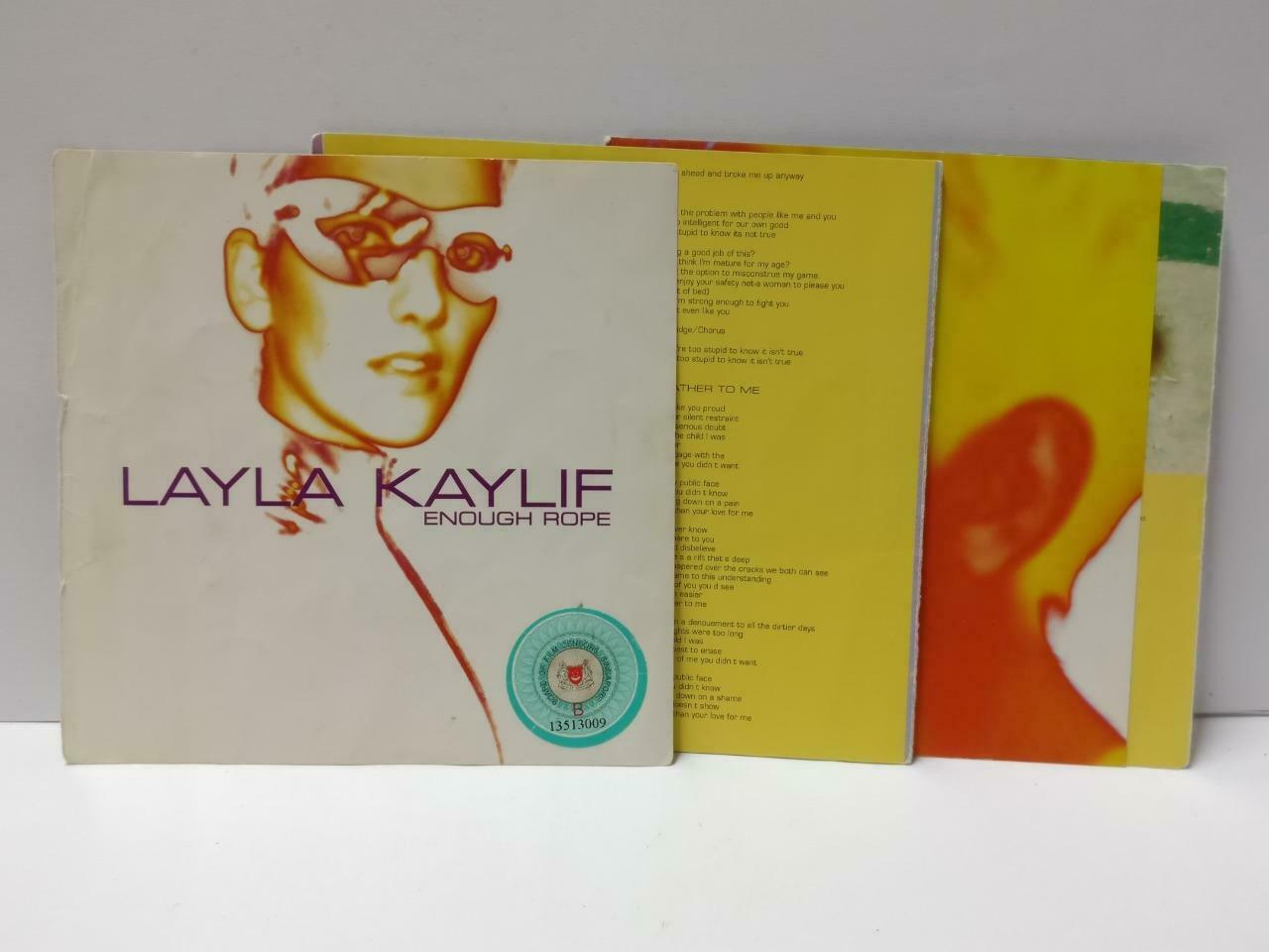 Layla Kaylif Enough Rope 1999 Avex Trax 1999 Asia Video CD VCD + CD CDS517