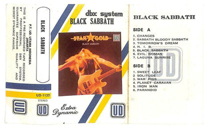 Rare Black Sabbath Changes Evil Woman Paranoid Indonesia English Cassette CT921