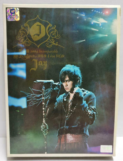 Taiwan Jay Chou 周杰伦 无与伦比演唱会 2004 Rare Singapore Video CD 3 x VCD (CD838)