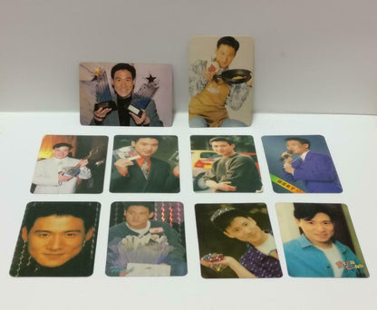 Hong Kong Jacky Cheung 張學友 张学友 Colour Photo Cards x10 Lot F/S (A2407)