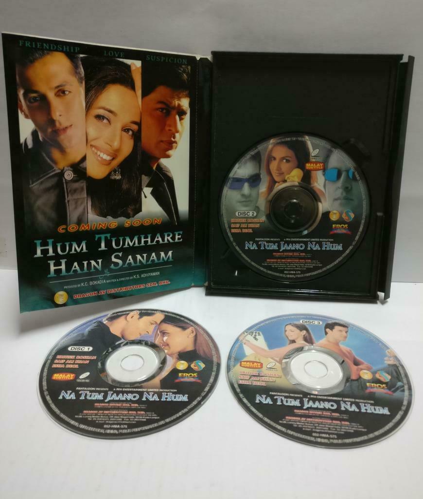 India Bollywood Movie Na Tum Jaano Na Hum Esha Deol Malaysia Video 3x VCD CD1019